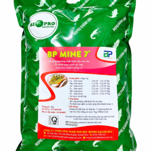 BP MINE 7+ – KHOÁNG TẠT AO CHO TÔM CÁ, HỖ TRỢ CỨNG VỎ